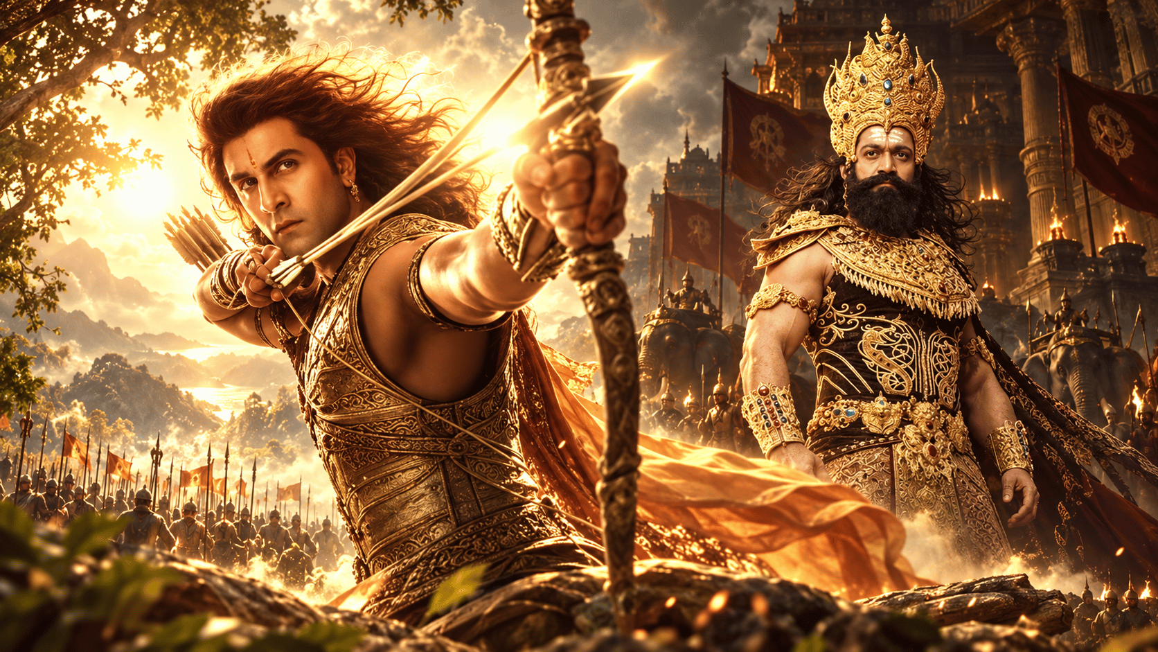 Ranbir Kapoor as Lord Rama and Yash as Ravana in Ramayana Part 1 as overseas advance bookings reach 771000 US dollars