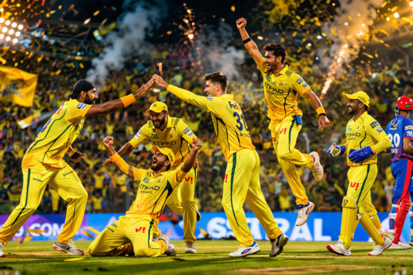 Chennai Super Kings vs Delhi Capitals standings IPL 2026 match banner