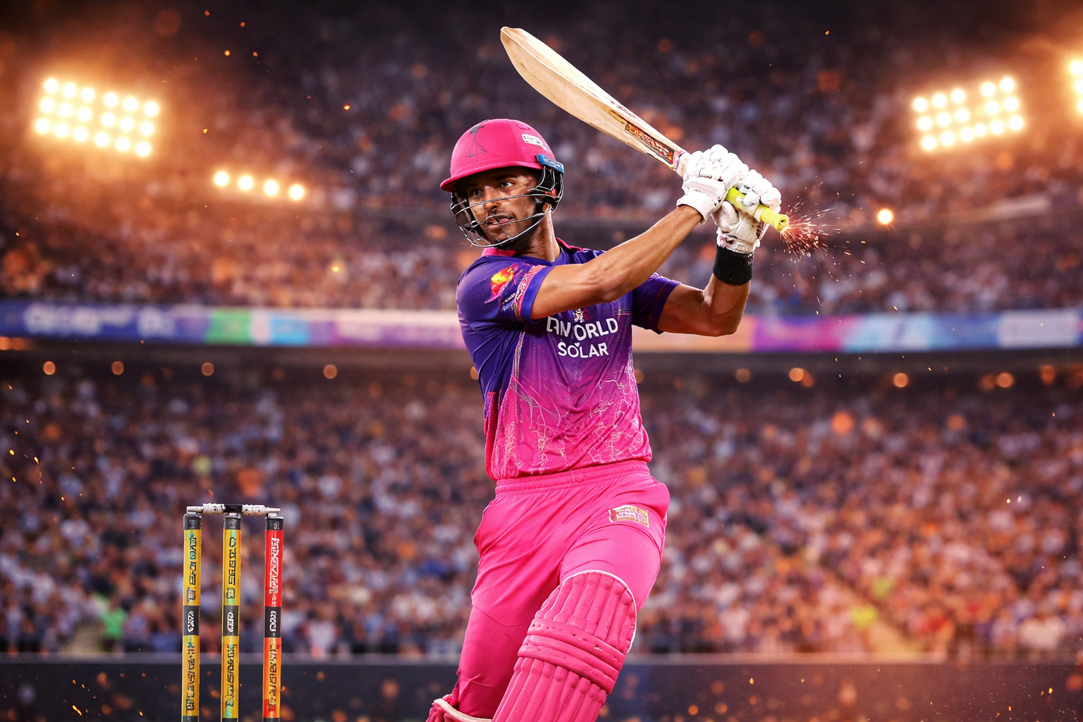  Dhruv Jurel 81 not out in RCB vs RR Match Scorecard