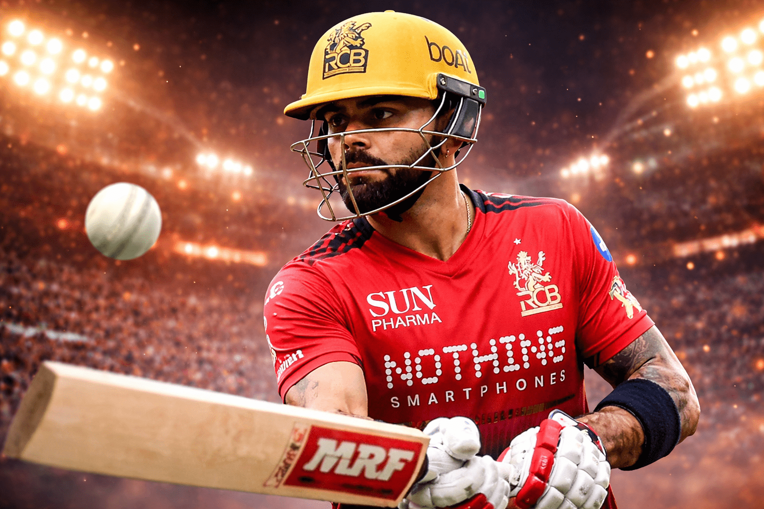 RCB vs RR Match Scorecard Stats