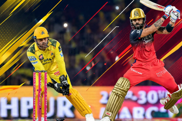 RCB vs CSK Match Scorecard Full Graphic