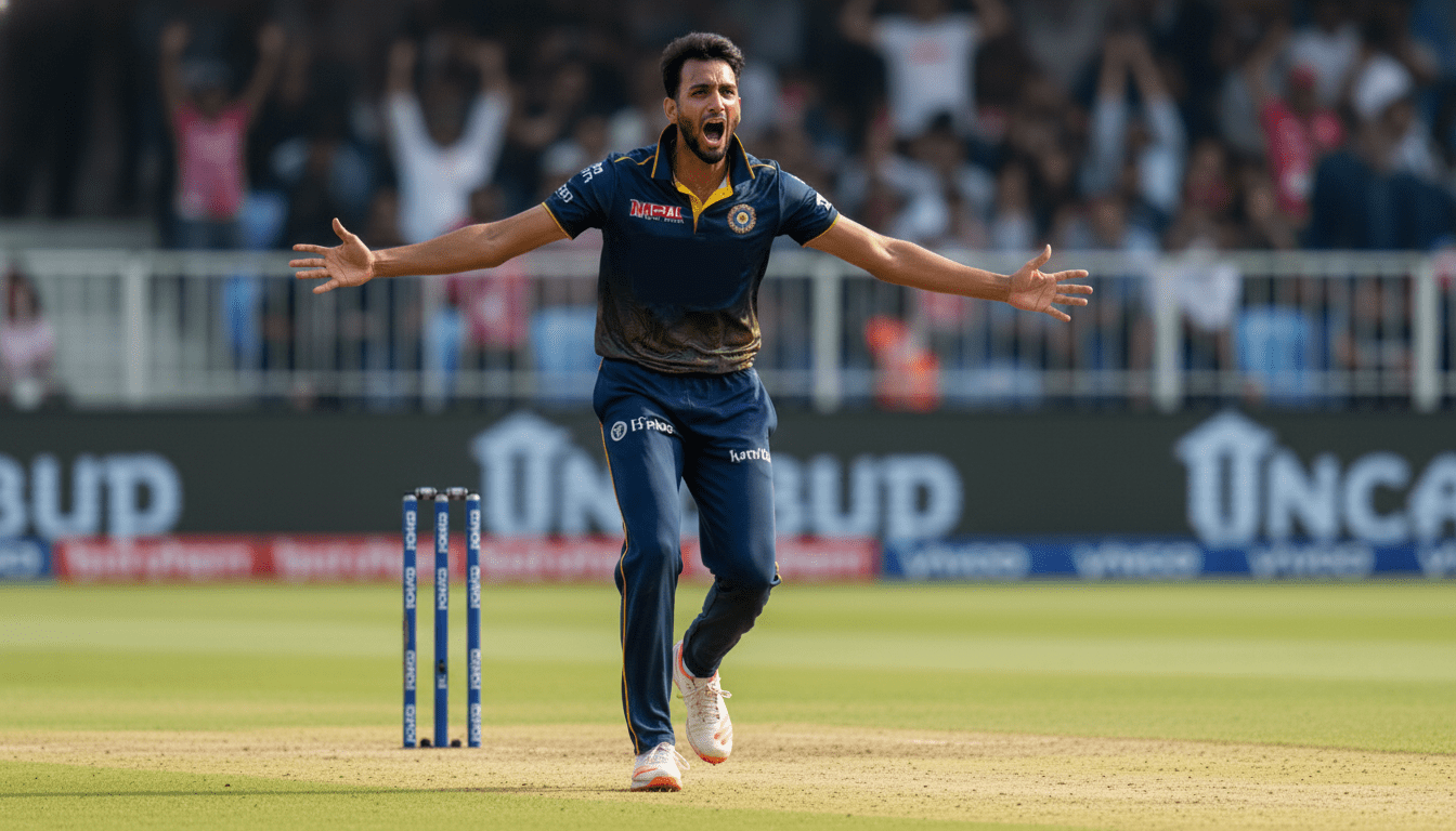 Prasidh Krishna 4/28 LSG vs GT Match Scorecard