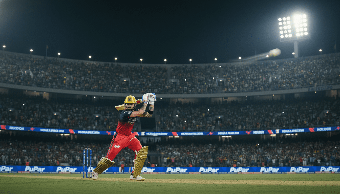 RCB vs CSK Match Scorecard Batting Stats