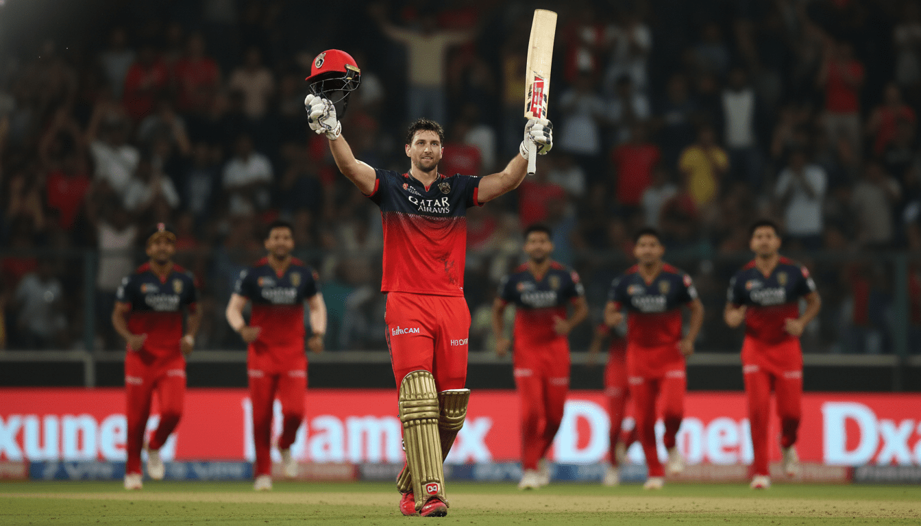 RCB vs CSK Match Scorecard Tim David Performance