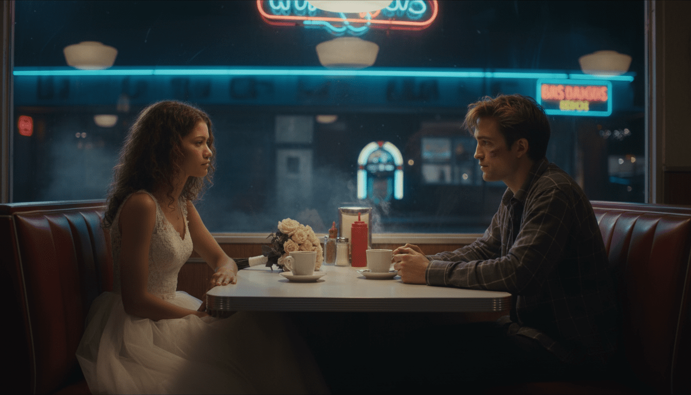 The Drama Zendaya Ending Explained Diner Scene