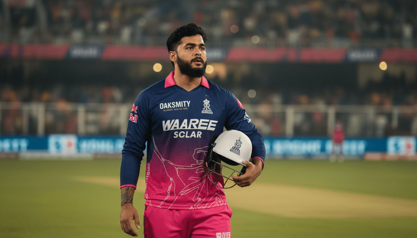 RR vs MI Match Scorecard Riyan Parag Captain