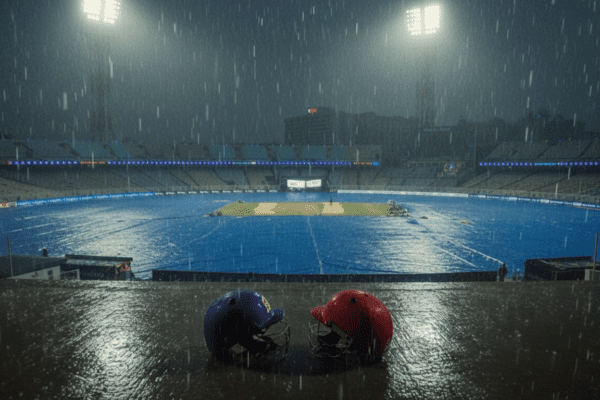kolkata knight riders vs punjab kings match scorecard rain delay