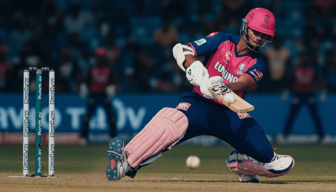 RR vs MI Match Scorecard Riyan Parag Captain